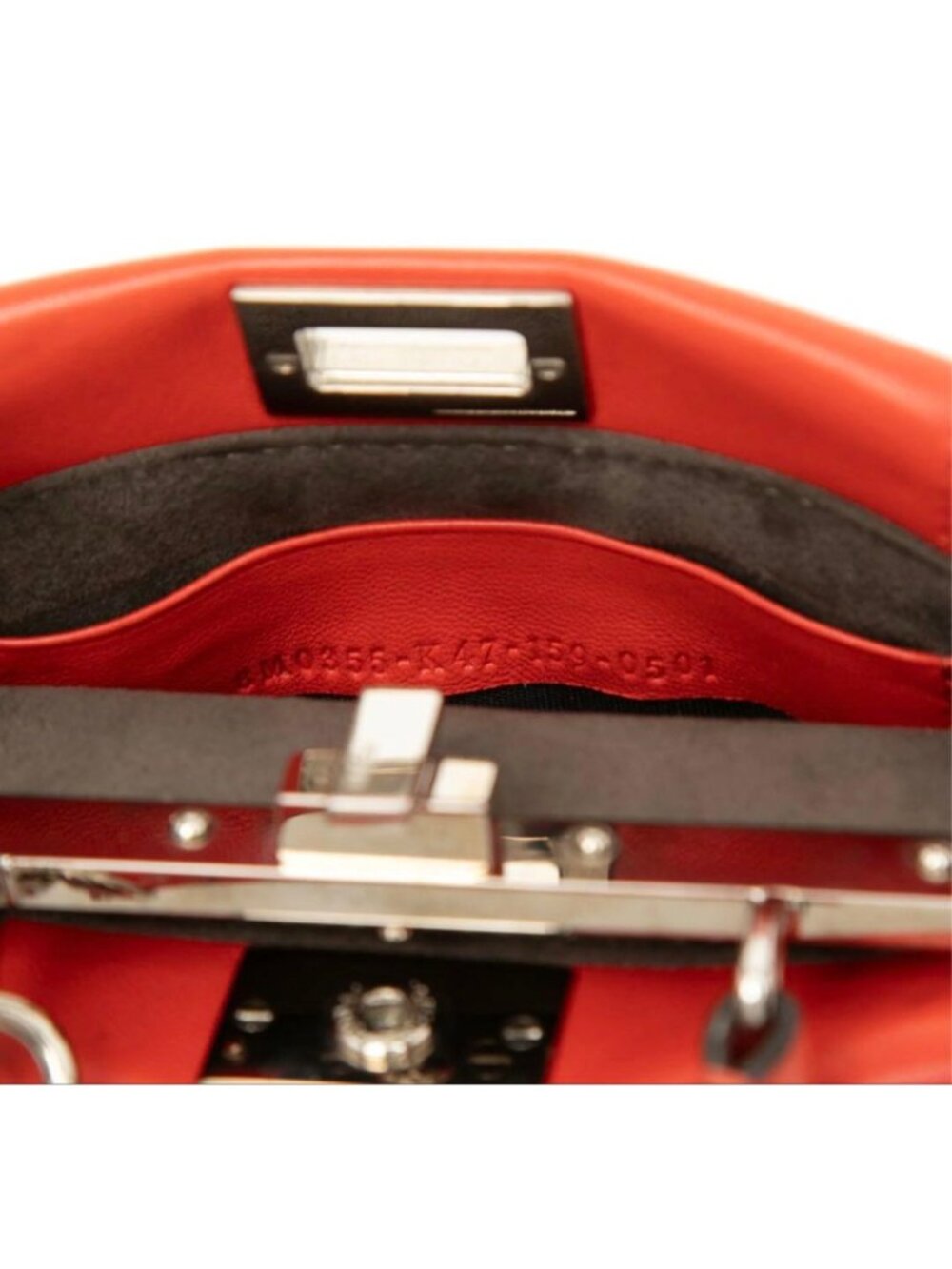 Fendi Micro Peekaboo Pouch Mini Handbag - Picture 6 of 6